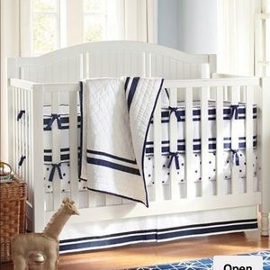 PB Kids 4 Piece Navy Harper Nursery
